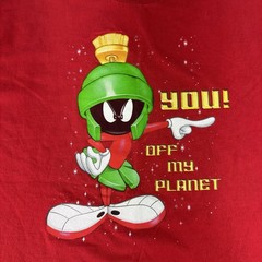 Vintage Y2K 2001 Looney Tunes Jerry Leigh Marvin The Martian T-Shirt Men’s 2XL