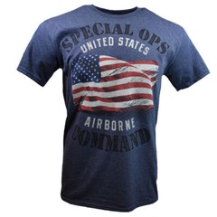 Men’s T-shirt NAVY SEALS -NEVER GIVE UP, NEVER QUIT -AIR BORN- NWT