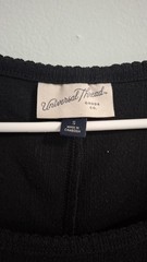 Universal Thread Square Neck Top, Size S