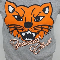 Vintage Style Bearcat Club T-Shirt Size Small