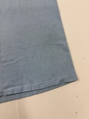 Vintage Stedman Shirt Mens Large Blue Blank Crewneck Short Sleeve Tee Basic