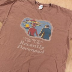 BEETLEJUICE Handbook For The Recently Deceased t-shirt XL retro 80s movie tee