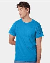 Hanes 5250 4XL 5XL Authentic Short Sleeve Men’s Cotton T-Shirt Teal