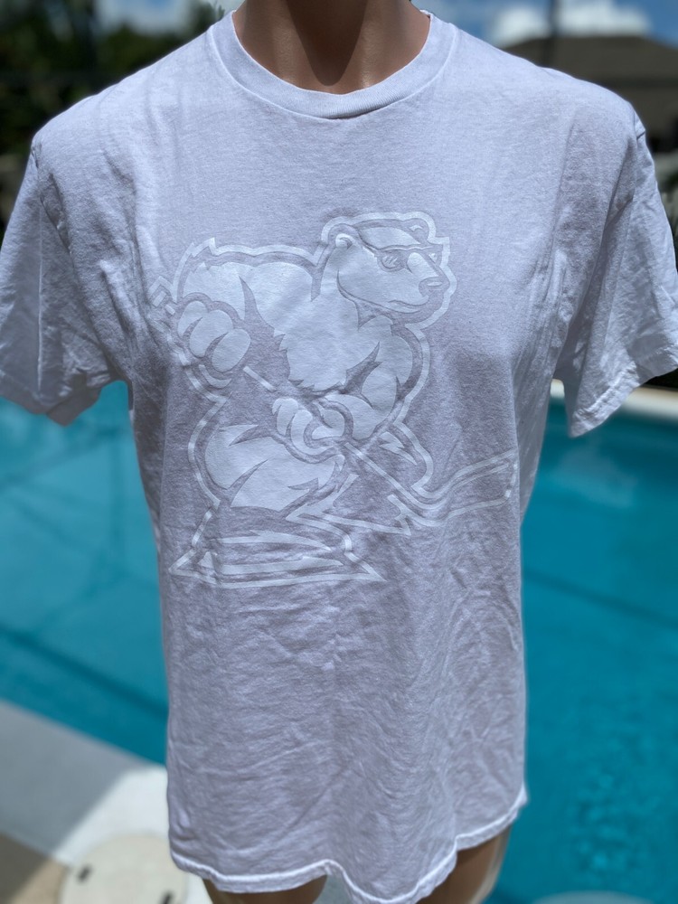 Solar Bears Polar Ice Hockey White Orlando Florida T Shirt Mens L Large