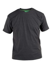 D555 Premium Weight Combed Cotton Crew Neck T-shirts in Size M to XXL, 7 Colors