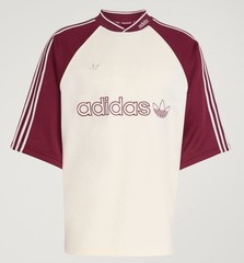 NEW MENS ADIDAS ORIGINALS OVERSIZE PREMIUM TREFOIL JERSEY SHIRT ~ LARGE #JV7600