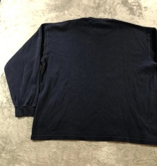 Los Angeles Apparel Shirt Mens XL Blue Thermal Long Sleeve Made USA Cotton Knit
