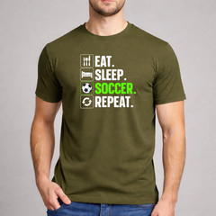 Soccer Shirt Funny Sarcastic Soccer Routine Art Graphic Men Boys Sport Fan