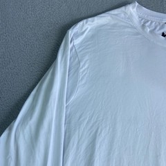 REI Co-op Mens XL Tall Long Sleeve Performance Shirt White Crew Neck Activewear