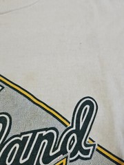Vintage 1989 STARTER Oakland Athletics A’s World Champions T Shirt MD (38 – 40)