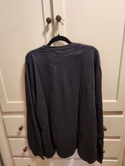 Levi’s Men’s Black Long Sleeve Graphic Logo Crew Neck T-Shirt XL 3LGLK2247B