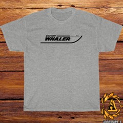 New Shirt Boston Whaler Boats Logo Black/Sport Grey/White/Navy/Red T-Shirt S-5XL