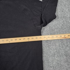 Public Rec Shirt Mens L Black Go To Henley Pima Cotton Stretch Casual