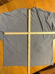 Realtree Long Sleeve T-Shirt Men 2XL Gray Camo Logo Cotton Poly Blend Outdoors