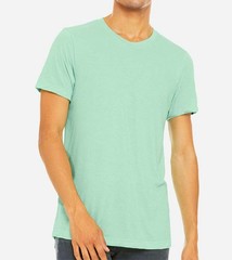NEW Blank Bella + Canvas Soft Blend Unisex/Mens T-Shirt #3001cvc Various Colors