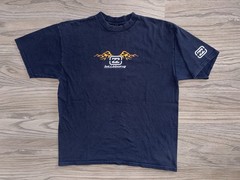 Vintage Billabong Flame Logo T-Shirt Mens (L) Skate Surf Streetwear Y2K USA