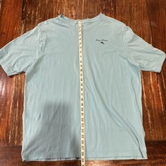 Tommy Bahama Relax 2XL Men’s Blue Double-Sided Fish Graphic Crewneck T-Shirt