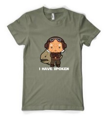 Kuiil I Have Spoken Blurrg Alien Mando Wars Personalised Unisex Adult T Shirt