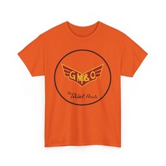 GM&O Gulf Mobile Ohio Rebel Route Railroad Logo Vintage T-Shirt