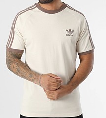 NEW MEN’S ADIDAS ORIGINALS 3-STRIPES CALIFORNIA TEE SHIRT ~SIZE 2XL #JN702
