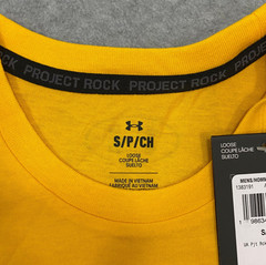 Under Armour UA Project Rock Brahma Bull Graphic T-Shirt Mens S 1383191-750 NWT