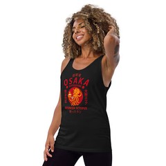 Drunken Octopus Osaka Tank Top Bella + Canvas DTG Print Japanese Style Tee