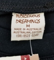 NEW Austrailia Indigenous Dreamings T Shirt Men’s Medium M Black Short Sleeves