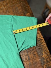 The Legend of Zelda Size 2XL Green Shirt Gold Triforce Nintendo Seal Sticker NEW