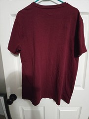 Polo Ralph Lauren Classic Fit Maroon T-Shirt Men’s Size L Crew Neck Pony Logo