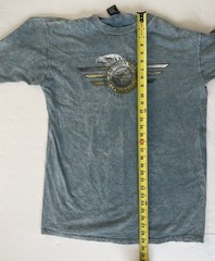 Groves Harley Davidson Classic Motorcycles Winchester Va Blue Mineral Wash Sz L