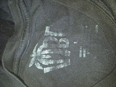 VIBES Hustle T-Shirt Size L Black Skeleton Money Graphic Mafia Core Streetwear