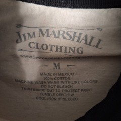 Vintage Johnny Cash 3/4 Sleeve Tee Size Medium Black White Graphic Tee Y2K