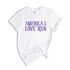 America’s Love Run Shirt, Running Event Shirt, Charity Race Gear, Marathon Shirt
