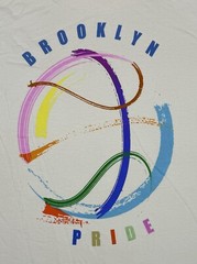 Brooklyn Pride Men’s Basketball T-shirt LGBTQ Comfort Colors NWT Size Small