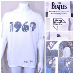 THE BEATLES Abbey Road Studios T Shirt XL 2016 Album Cover Art APPLE CORPS Retro
