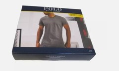 3 POLO RALPH LAUREN MENS COTTON BLACK CREW T-SHIRTS UNDERSHIRTS S M L XL XXL NWT