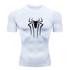 Men’s Compression Gym T-Shirt Quick Dry Short Sleeve Fitness Running Tee Shirt