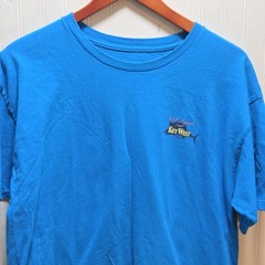 Reel Legends Shirt Mens Large Blue Key West Sailfish Graphic Tee Florida Tagless