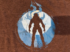 Halo Shirt XL Men’s Bungie 20th Anniversary Burn Blue 2011 Limited Run RARE Used