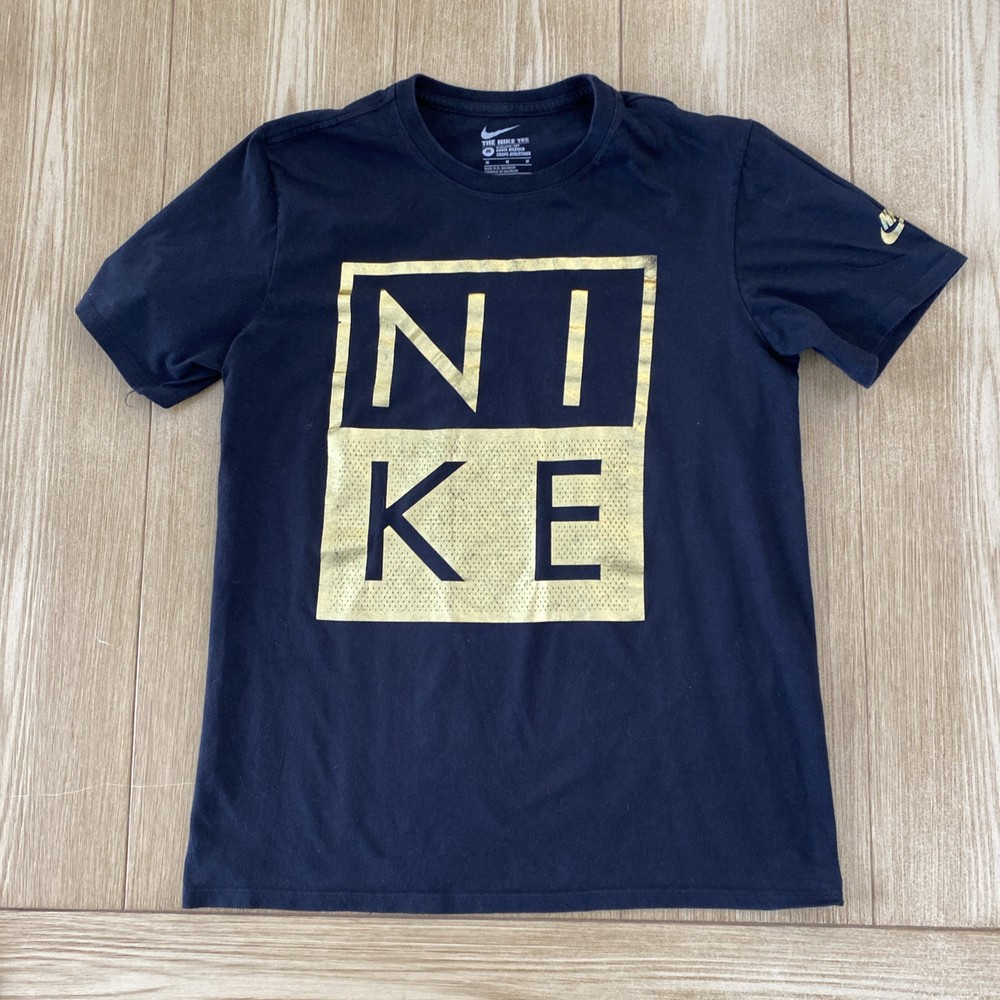 Camiseta Nike Vintage Para Hombre Manga Corta Franela Talla M Corte Atlético