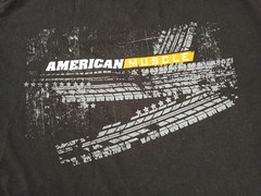 American Muscle T-shirt Men’s Size XL Trucks Cars Shirt Double Sided