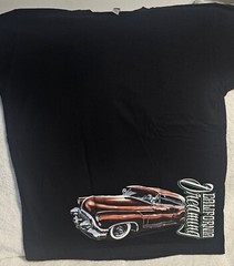 JOKER CLOWN GIRL CLASSIC CAR HOLLYWOOD CALIFORNIA DREAMING ROSE T-SHIRT SHIRT