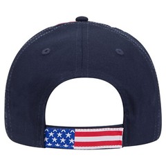 Trump 45/47 Embroidered One Size Fits All Structured US Flag Hat