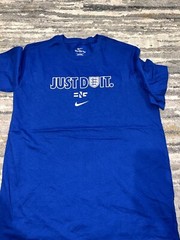 NWOT Nike Royal Blue England Soccer National Team Just Do It Size Large L
