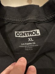 Control Guy! Knuckle Sandwich Kulinary Krew XL Black Short Sleeve Promo T-Shirt