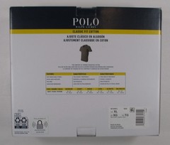 3-PK RALPH LAUREN POLO SIZES S M L XL XXL GRAY V NECK COTTON T SHIRT UNDERSHIRT