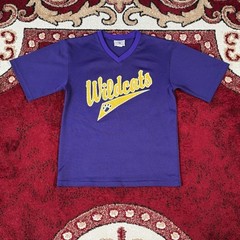 Vintage 80s-90s Wildcats Purple Mesh #20 Sports Jersey Size M Made in USA