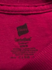 Rocket. Mens. T S hirt Size M Red Yellow Rose Hill. Kansas