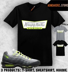 Tee Shirt Matching AM 95 Big Bubble Neon 2026 Match Sneaker Krispy Kicks T-Shirt
