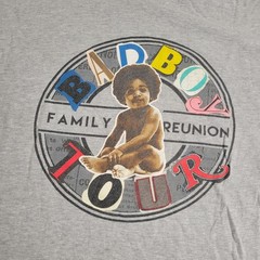 Bad Boy Family Reunion Tour Shirt Mens 2XL Gray Puff Daddy Rap Concert Hip Hop
